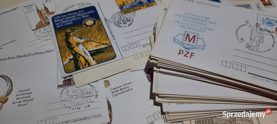 karty pocztowe 115 sztuk Warszawa