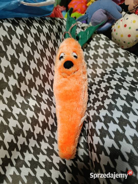 marchewka zabawka pluszowa maskotka pluszak Poznań