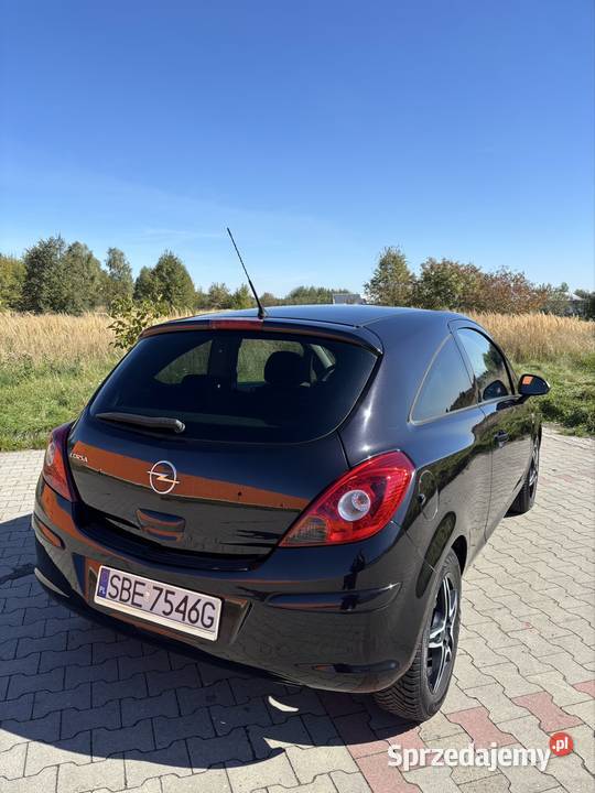 Opel Corsa D 111 2010r Czarny śląskie Katowice