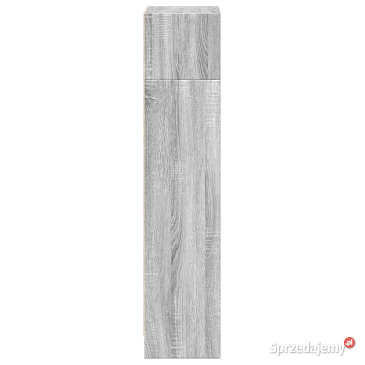 Regał szary dąb sonoma 40x24x109 materiał