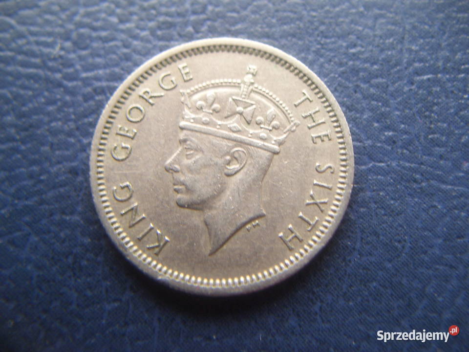 Stare monety 10 cent 1950 Malaje