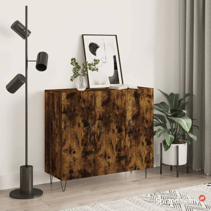 Szafka przydymiony dąb 90x34x80 materiał Warszawa sprzedam