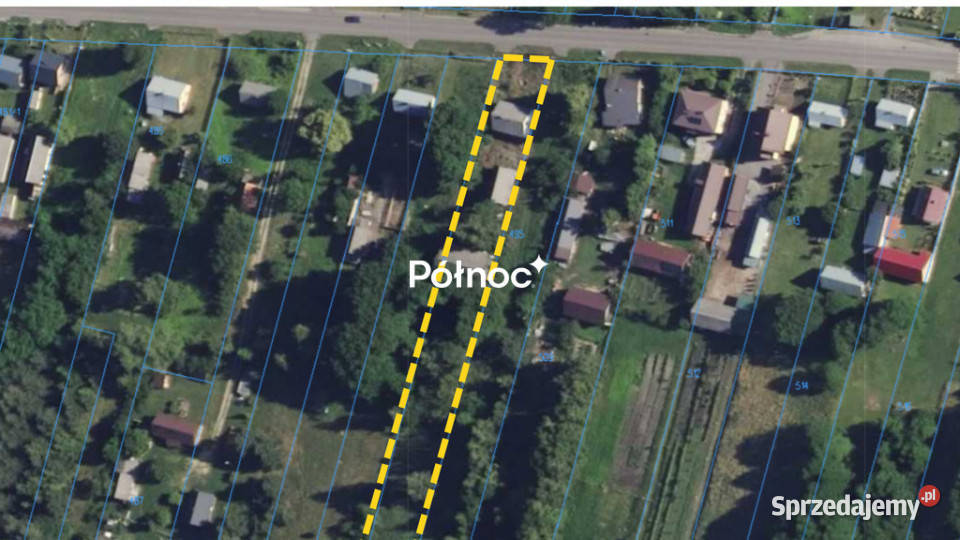 Siedlisko lesie Oseredek gm Susiec Sprzedaż