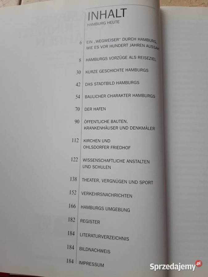 Hamburg vor hundert jahren Joachim Paschen album Antyki, Sztuka, Kolekcje Bielsko-Biała