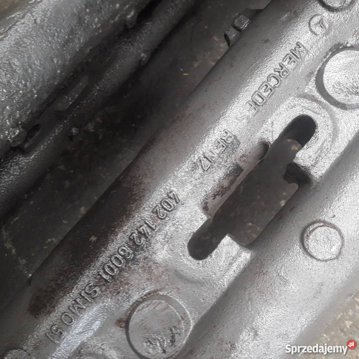 Kolektor wydechowy Mercedes V8 OM402 OM422 OM442 Motoryzacja