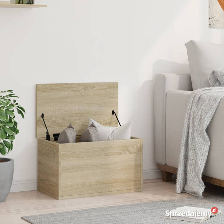 Skrzynia dąb sonoma 60x35x35 materiał Warszawa