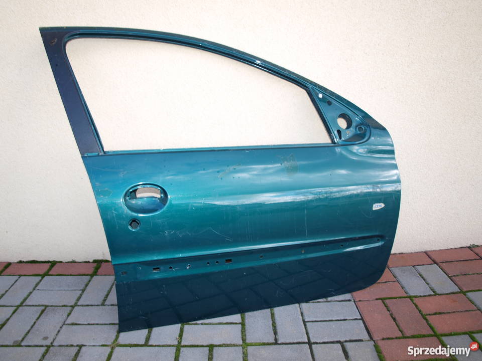 Peugeot 206 drzwi przednie prawe 1998 2009r Kalisz