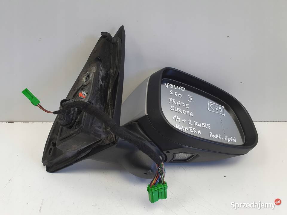 LUSTERKO PRAWE PASAŻERA Volvo V60 S60 II 14 2 16