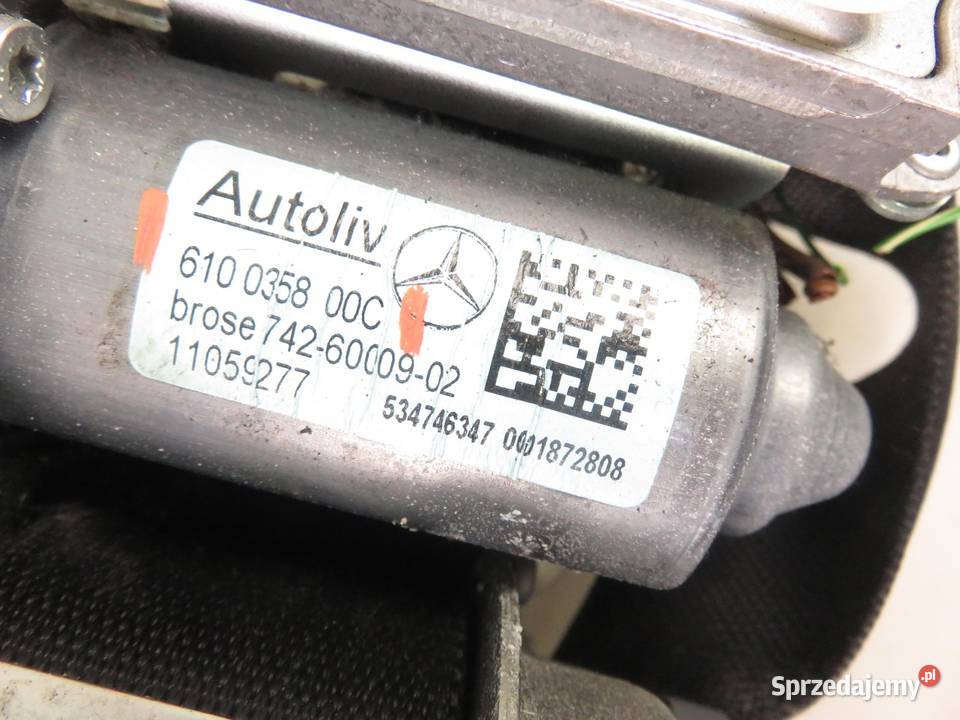 PAS LEWY PRZEDNI MERCEDES W212 610035800C małopolskie