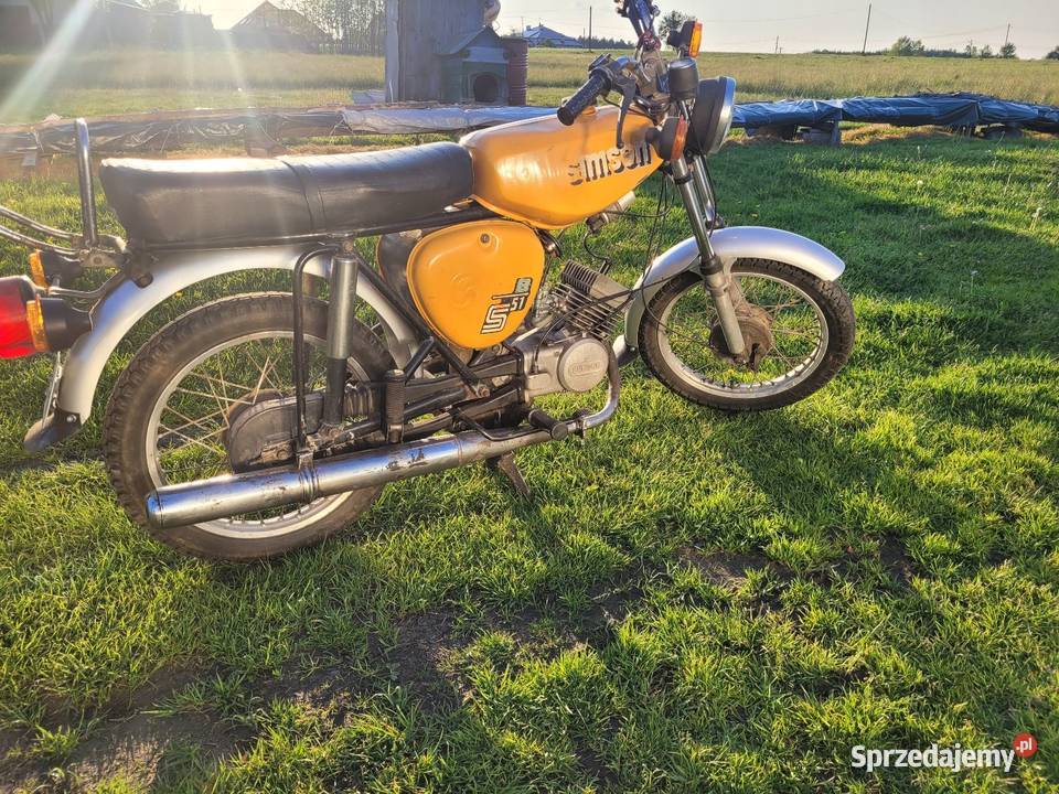 Simson s51 Zarejstrowany dwusuwowy Majdan Królewski