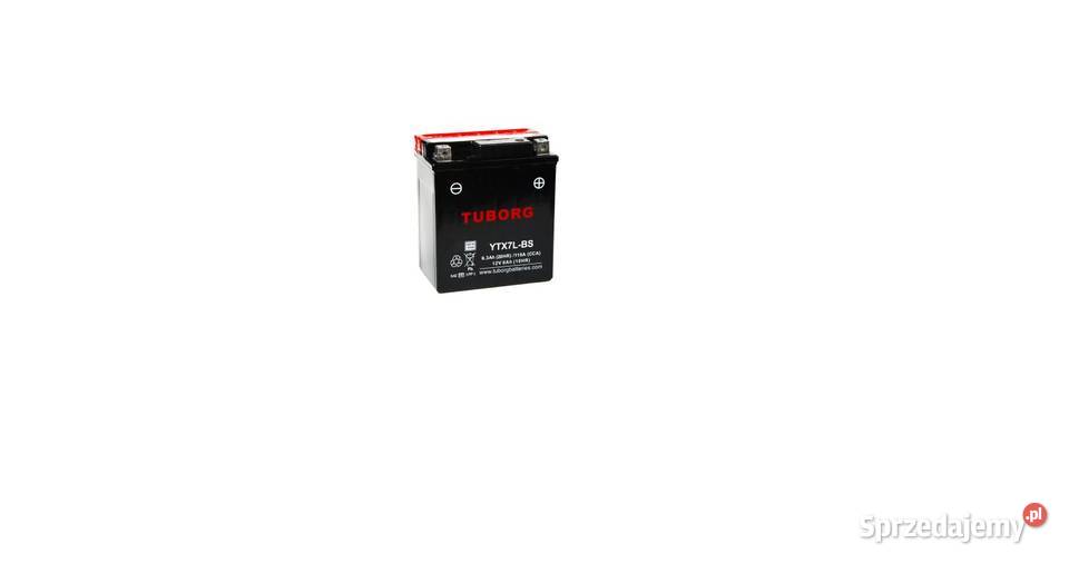 Akumulator Tuborg YTX7LBS 63Ah 110A AGM Akumulatory motocyklowe