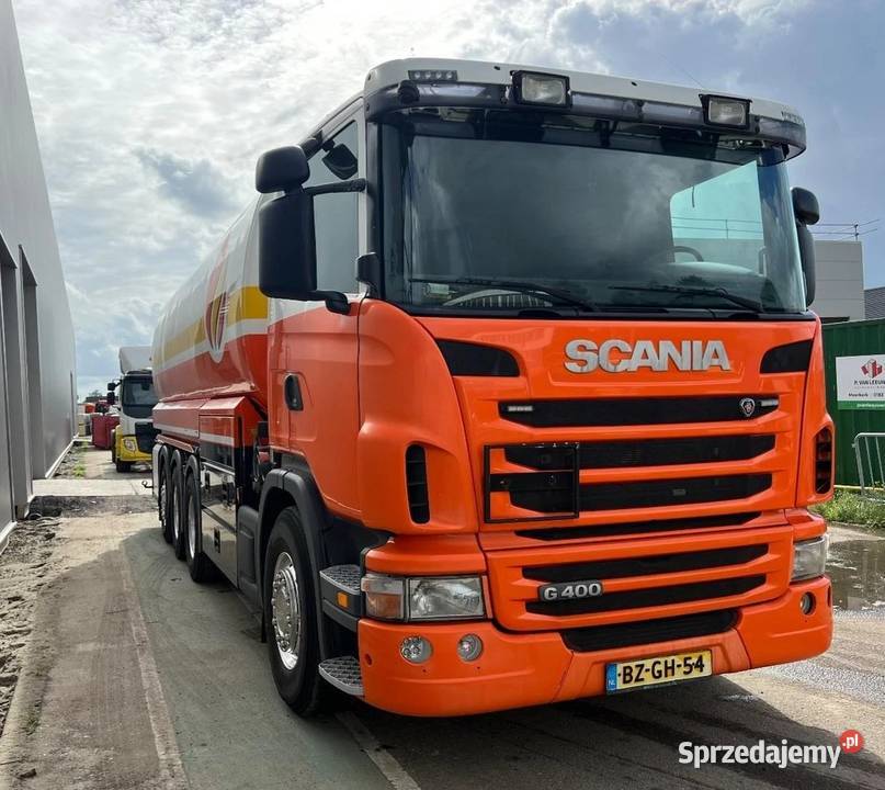 Cysterna do paliwa 8x2 Scania mazowieckie Warszawa