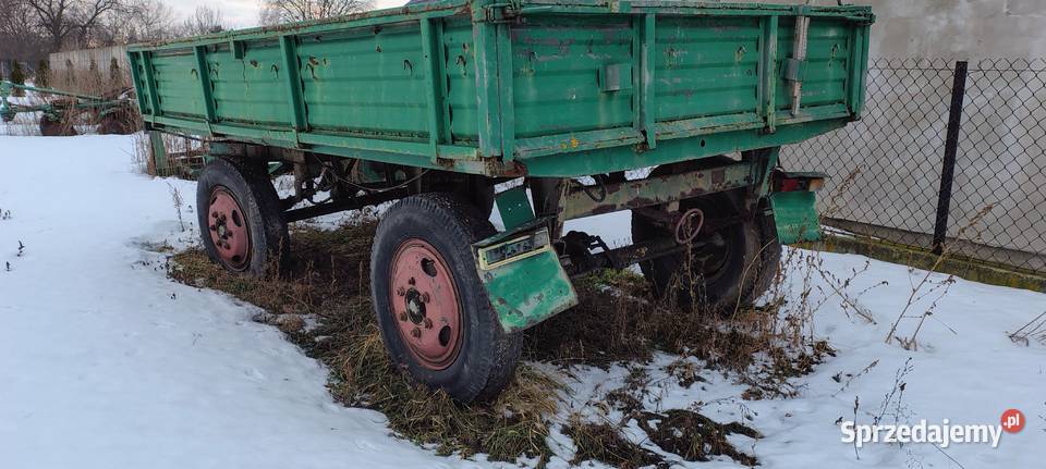 Przyczepa rolnicza Sanok D08 35T 1976r Z Przyczepy rolnicze Maszyny rolnicze Zakroczym