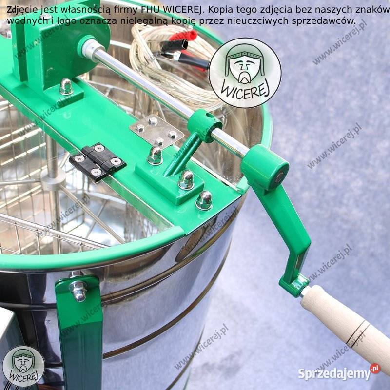 Miodarka 3 ramkowa uniwersalna ręcznoelektryczna Jaśliska