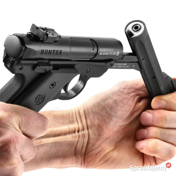 Pistolet wiatrówka Ruger Mark IV 45 mm czarny Warszawa