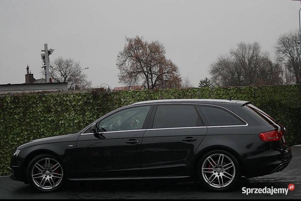 AUDI A4 B8 20 TDI 196 3 x SLINE SKÓRA NAVI LEDY skórzana tapicerka Radom