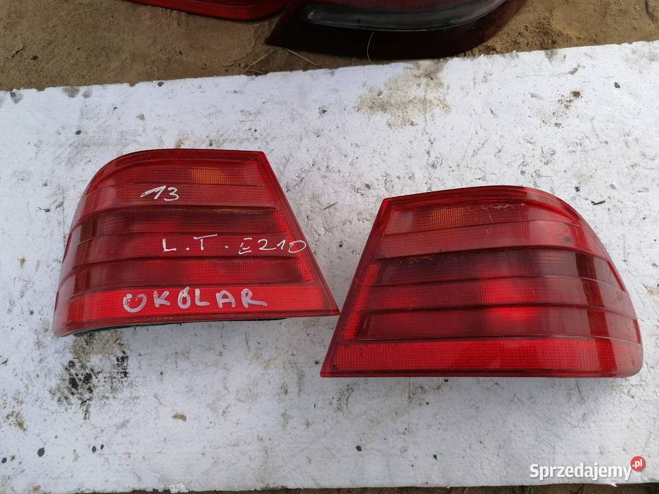 Lampy Tył Komplet Mercedes W210 Sedan osobowe Pogorzelec