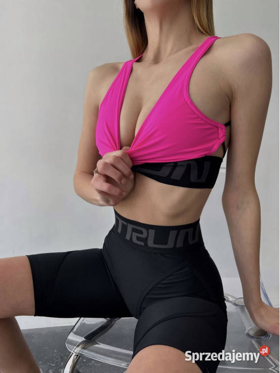 Bikery legginsy czarne wysoki stan różne Katowice