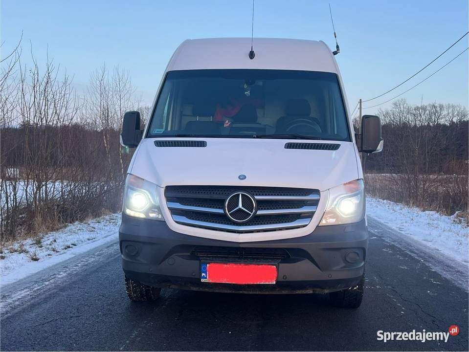 Mercedes sprinter 180 30 maxi webasto łuzko nawigacja GPS Syców