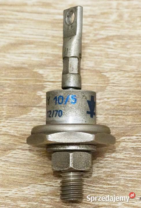Dioda prostownicza mocy BY 105 10 A 500 V Tewa Gliwice sprzedam