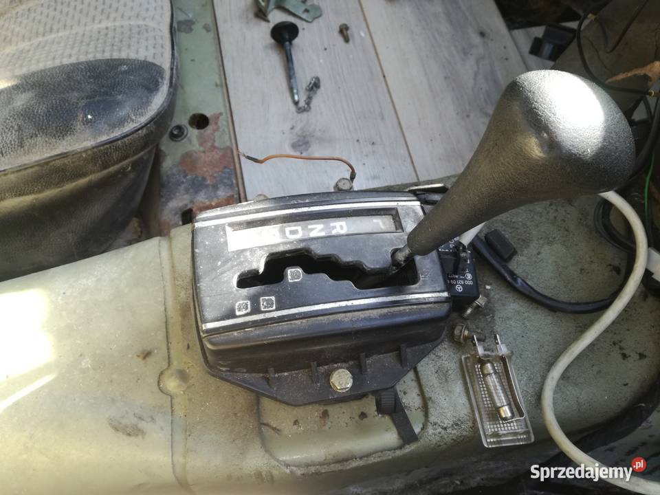 Wybierak biegów Mercedes w123 automat 230e osobowe lubelskie Kosarzew-Stróża