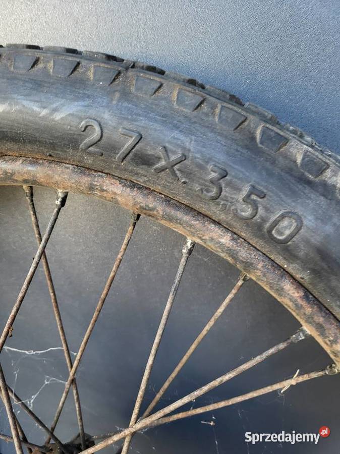 KOŁO FARTUCHOWE OPONA FARTUCHOWA 27 350 DKW NSU śląskie Rybnik