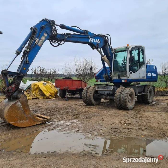 Koparka Terex Atlas 1505 KOŁÓWKA nie mazowieckie