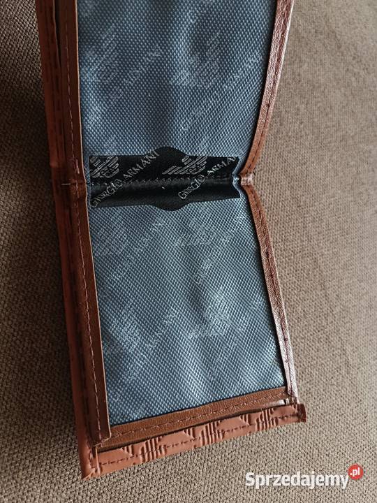 Portfel męski Emporio Armani Pozostałe Białystok