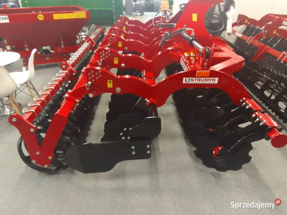Brona talerzowa hydrauliczna 4m Strumyk TIGER II