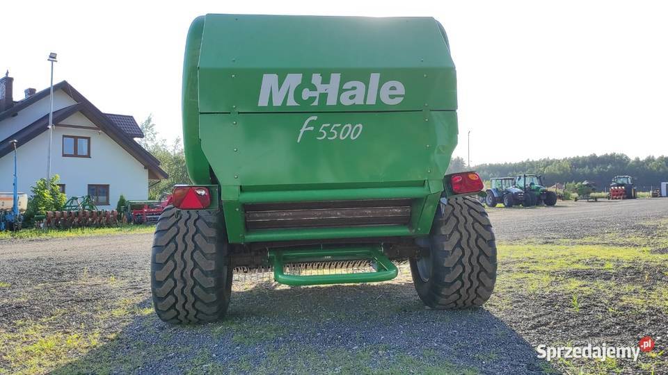 Prasa Stałokomorowa Mchale F 5500 nieuszkodzony mazowieckie Ostrów Mazowiecka