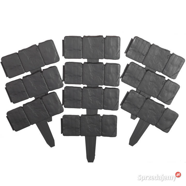 obrzeże do trawnika Hillvert szara imitacja Lublin