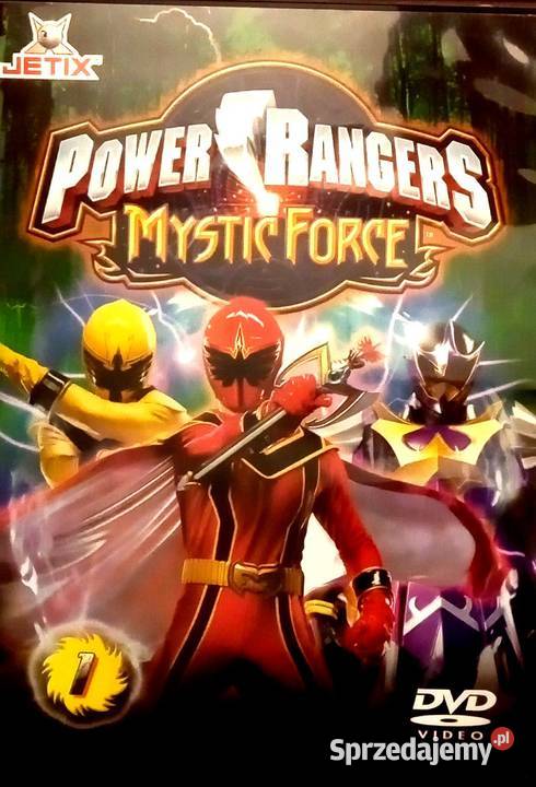 306 DVD Power Rangers Mystic Force DP 43 Kultura i Rozrywka Warka