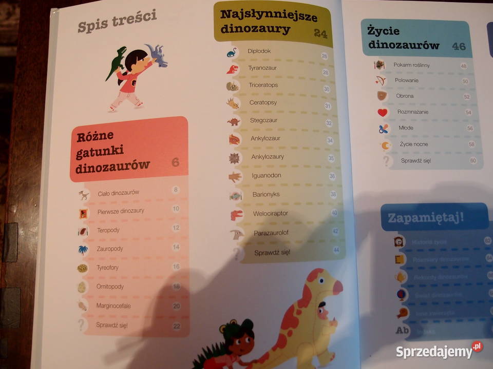 Encyklopedia dzieci Dinozaury Łódź