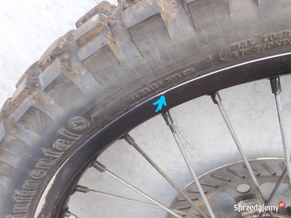Koło Przód 160 x 21 Felga Skrzywiona Husqvarna lubuskie Strzelce Krajeńskie