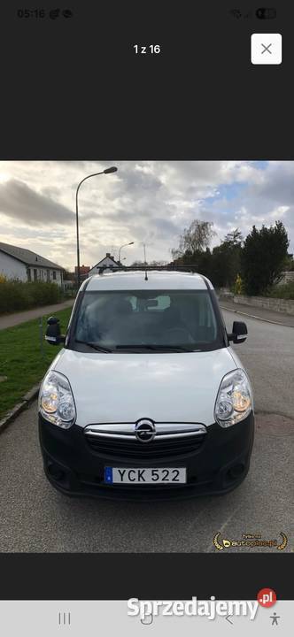 Opel Combo 14 Turbo 120 Salon Szwecja 161 gniazdo USB Combo Sandomierz
