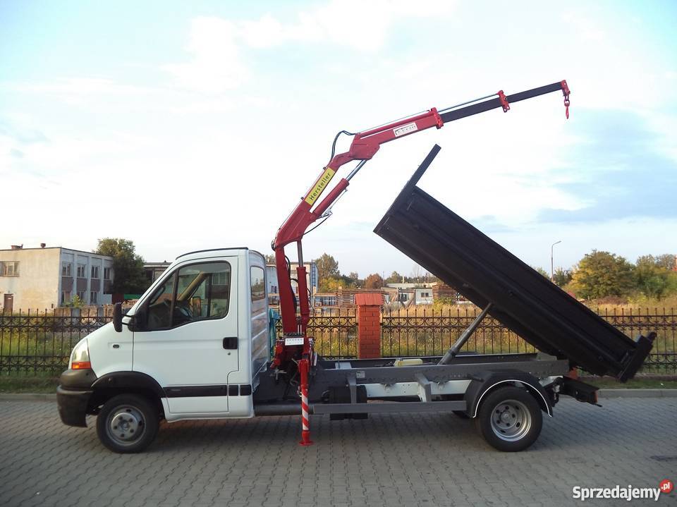 Renault Mascott HDS Dzwig Zuraw Kiper Wywrot hak mazowieckie Gostynin