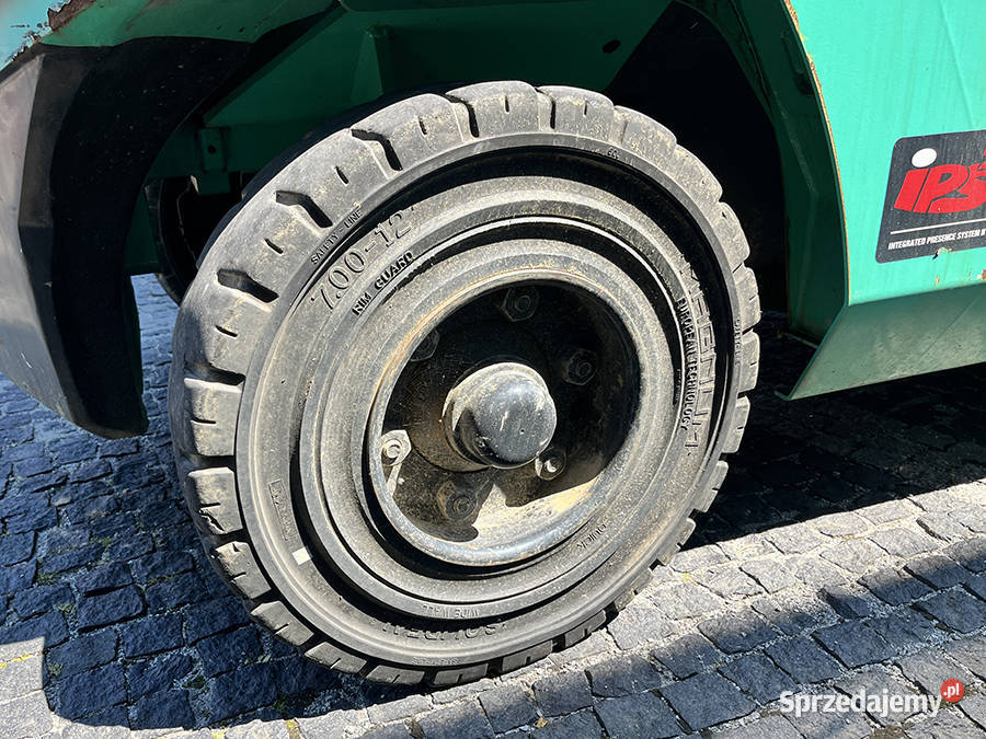 wózek widłowy Mitsubishi FD50NT 5 ton duplex 35 Wózki widłowe Kęty