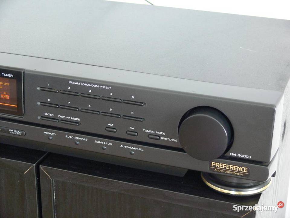 Tuner radiowy cyfrowy Fisher FM9060R WYSYŁKA Jasło