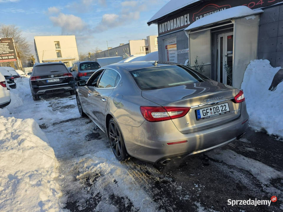 Maserati Quattroporte 30 Benzyna 410 Gran Losso ogranicznik prędkości Słupsk
