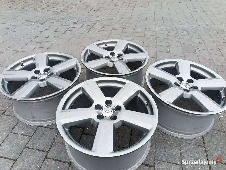 Sprzedam komplet aluminiowych felg repliki Audi Średnica 18" Konin