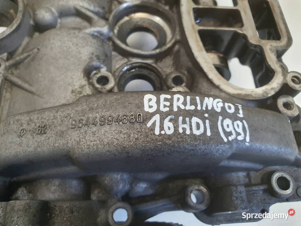 Citroen Berlingo I 16 HDI POKRYWA ZAWORÓW wałki Chełm