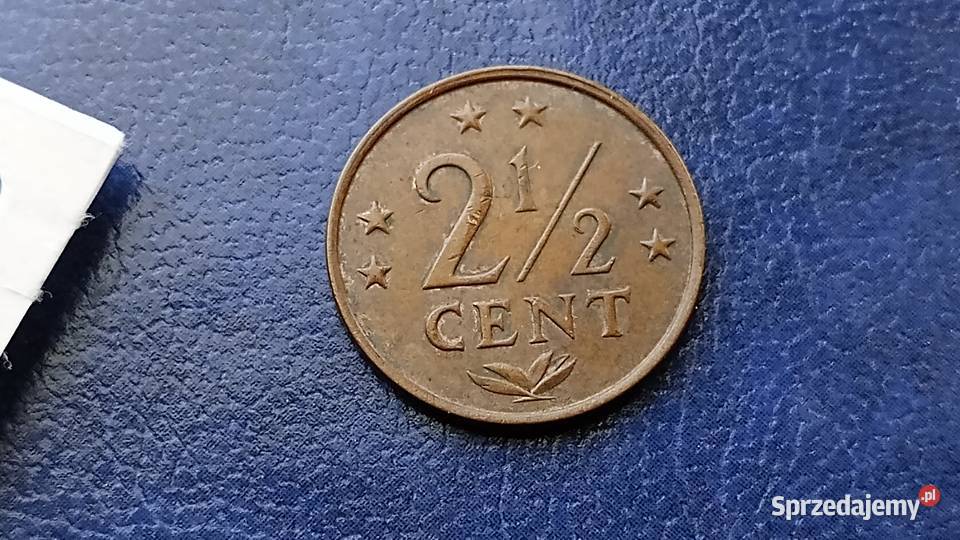 Stare monety 2 12 cent 1976 Antyle Holenderskie Lesko sprzedam