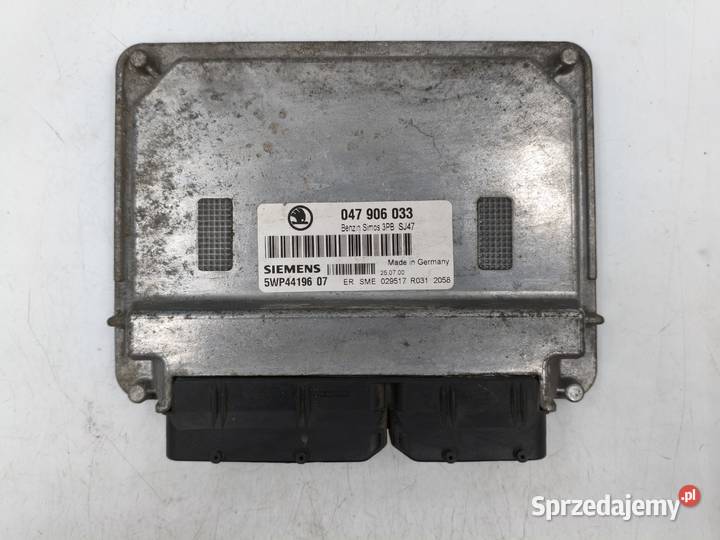 Sterownik Silnika Skoda Fabia I 14 MPI 047906033 mazowieckie Wyszków