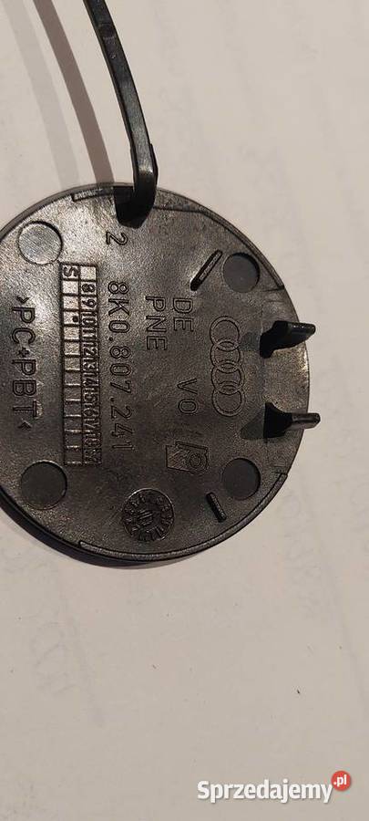 Zaślepka haka zderzaka AUDI A4 B8 8K0807241