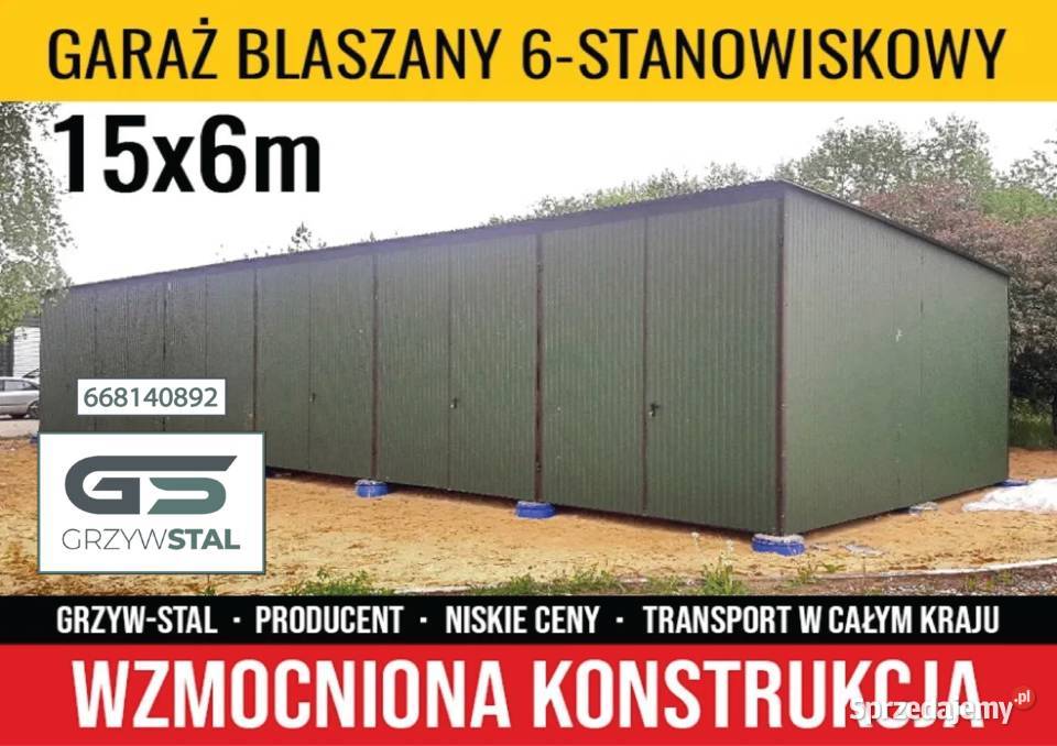 Garaż Blaszany Otwarty Wiata na Maszyny Magazyn Rybnik