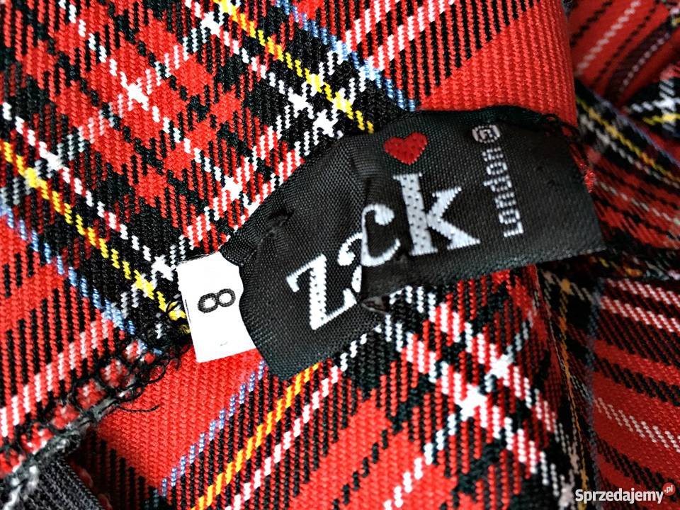 zack london sukienka szkocka kratka 36 Choszczno