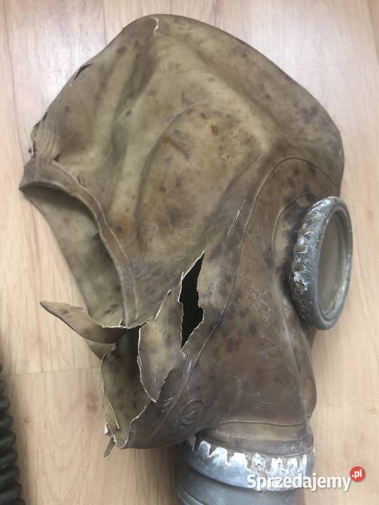 Maska wojskowa przeciwgazowa  z otworem zachodniopomorskie Kołobrzeg sprzedam