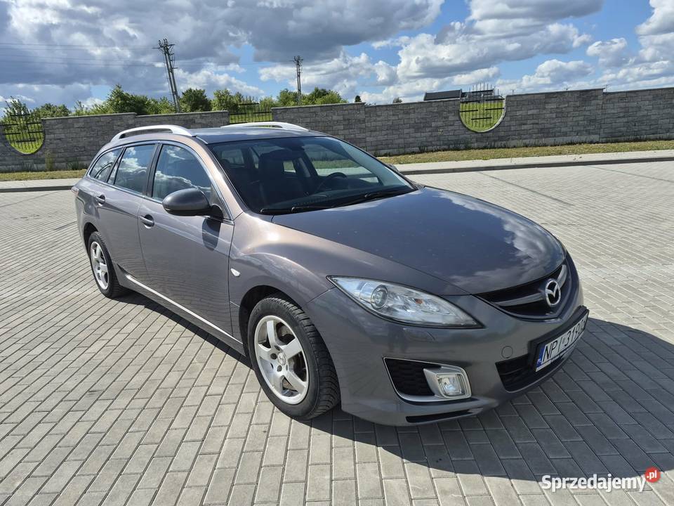 MAZDA 6 sprawna 2008r 130KM podlaskie Grajewo
