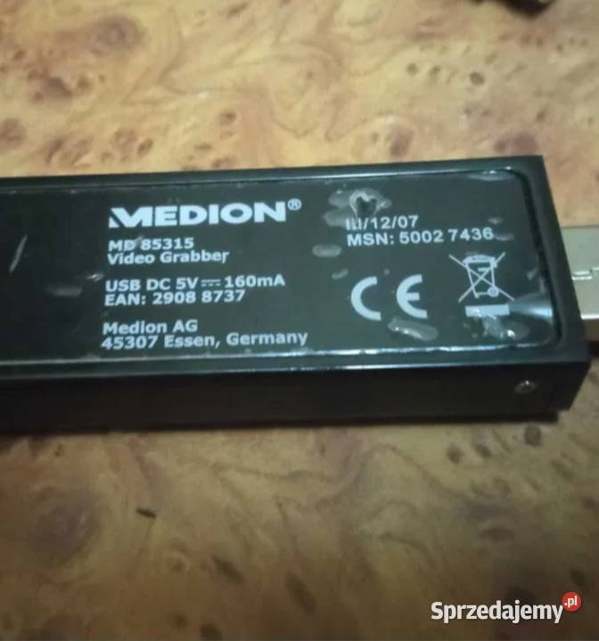 Adapter USB cincz svhs sprzedam Wrocław