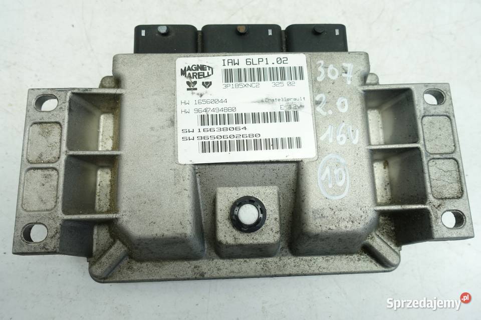 Peugeot 307 20 16V KOMPUTER SILNIKA 9650602680 Komputery Janów
